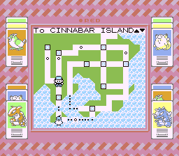 Flying to Cinnabar Island