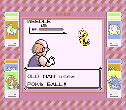 Watching the Pokemon catching tutorial